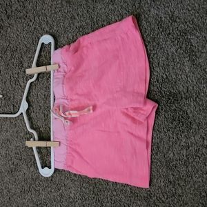 Cute pink little girls shorts from carter's